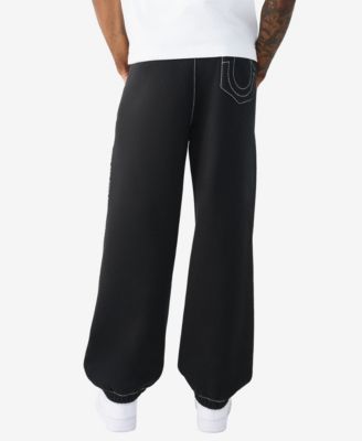 Men's Regular-Fit Baggy Logo Jogger Pants