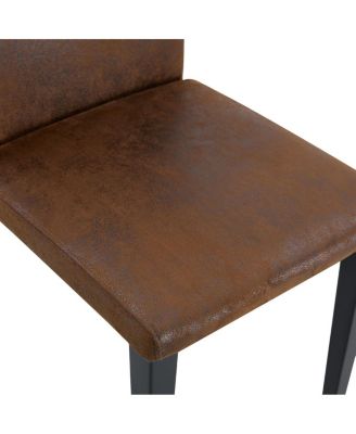 Streamdale Minimalist Tech Cloth Accent Chair with Sturdy Metal Legs