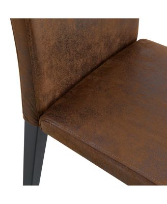 Minimalist Tech Cloth Accent Chair with Sturdy Metal Legs