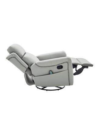 Streamdale Modern 8-Point Massage Recliner with Heat & Storage