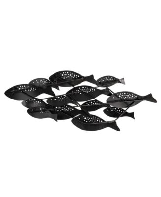 School of Fish Metal Wall Art