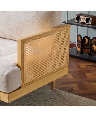 Rattan Weave Sofa: Vintage Charm, Modern Comfort, Durable Design