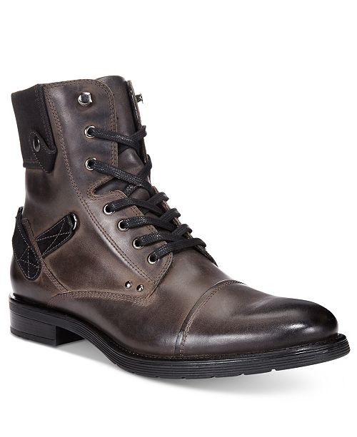 Bar III Men's Trey Cap Toe Utility Boots, Created for Macy's & Reviews All Men's Shoes Men
