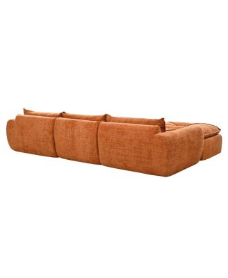 Legless Sofa with High Density Foam, No Assembly Required, Free Combination