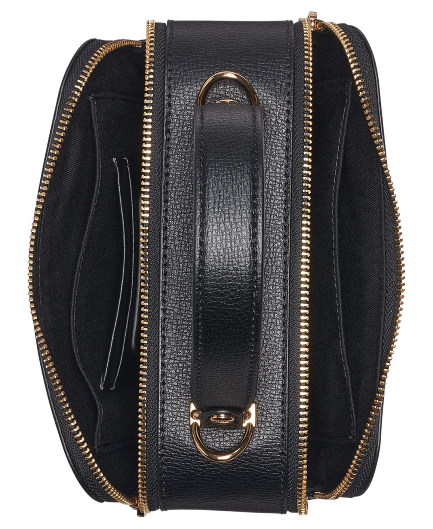 Женская сумка KARL LAGERFELD PARIS Simone Small Crossbody Handbag, цвет: Чёрный / Натуральный — фото 4