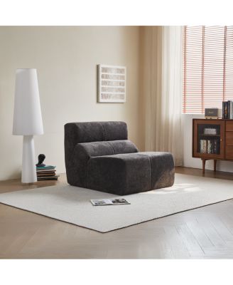 Luxury Cloud-Soft Velvet Single Sofa Chair