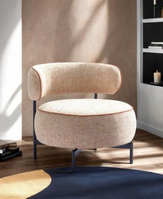 Ians 29" Upholstered Swivel Chair