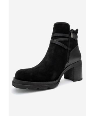 women's Wern Block Heel Ankle Boot
