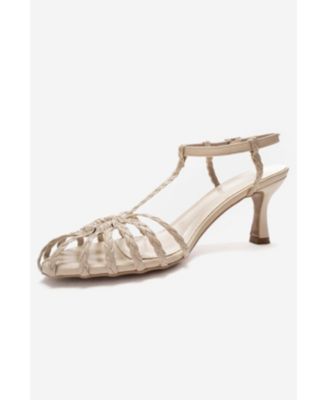 Women's Gerald Woven Strap Stiletto Pump