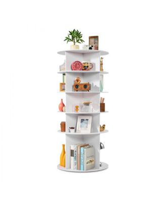 5-Tier Rotating Shoe Rack 360&deg; Spinning Carousel