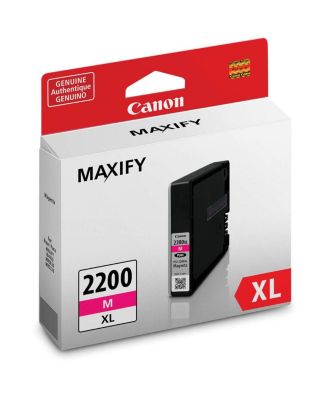 PGI-2200 XL Magenta Pigment Ink Tank for iB4020, iB4120, MB5020, MB5120, MB5320, MB5420 MAXIFY Series Printers, 1500 Pages Yield