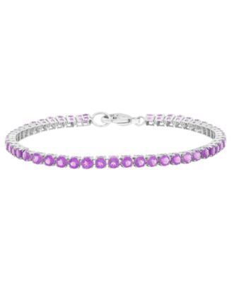 Citrine Bracelet (3-1/2 ct. t.w.) in Sterling Silver (Also Available in Amethyst, London Blue Topaz)