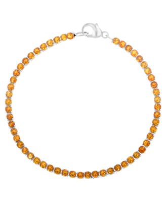 Citrine Bracelet (3-1/2 ct. t.w.) in Sterling Silver (Also Available in Amethyst, London Blue Topaz)