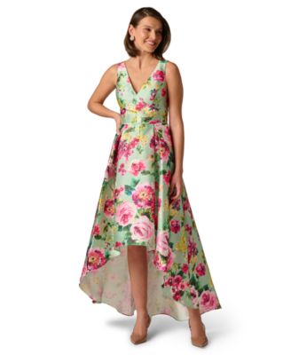 Women's High-Low V-Neck Ball Gown