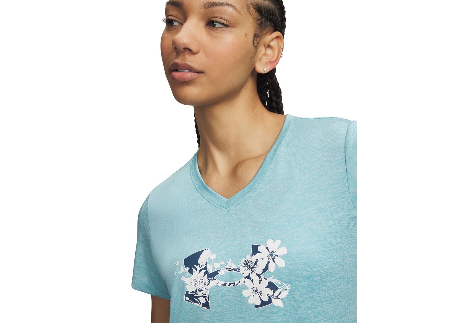Women's Tech Twist Graphic Short-Sleeve Top