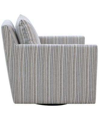 Corine 33" Upholstered Swivel Chair