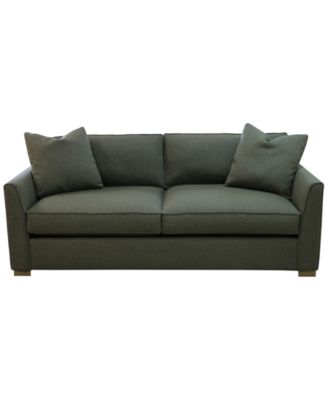Corine 20" Upholstered Sofa with Toss Pillows