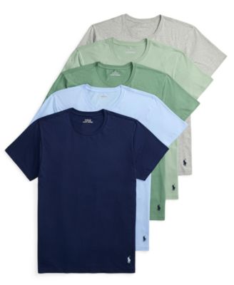 Men's Crewneck Undershirts, 5-Pack