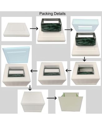  Luxury Marble Hexagonal Side Table