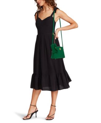 Dome Zip Top Detachable Card Case Crossbody Bag