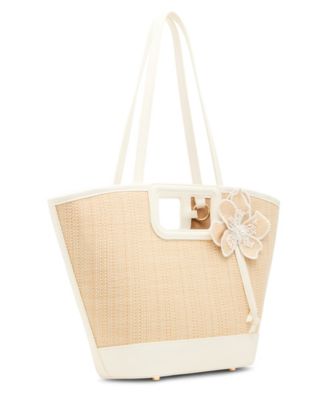 3D Cultivated Pearl Flower Large Tote Bag