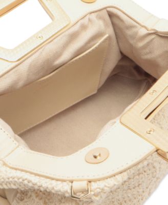 Amelia Medium Embroidery Snap Button Crossbody Bag