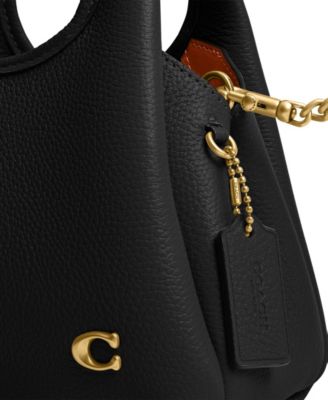 Lana Mini Pebble Leather Shoulder Bag 19