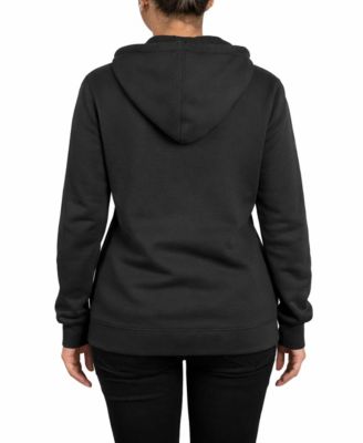 Women's Blue Ice Loose Fit Super Heavyweight Fleece-Lined Pullover Hoodie