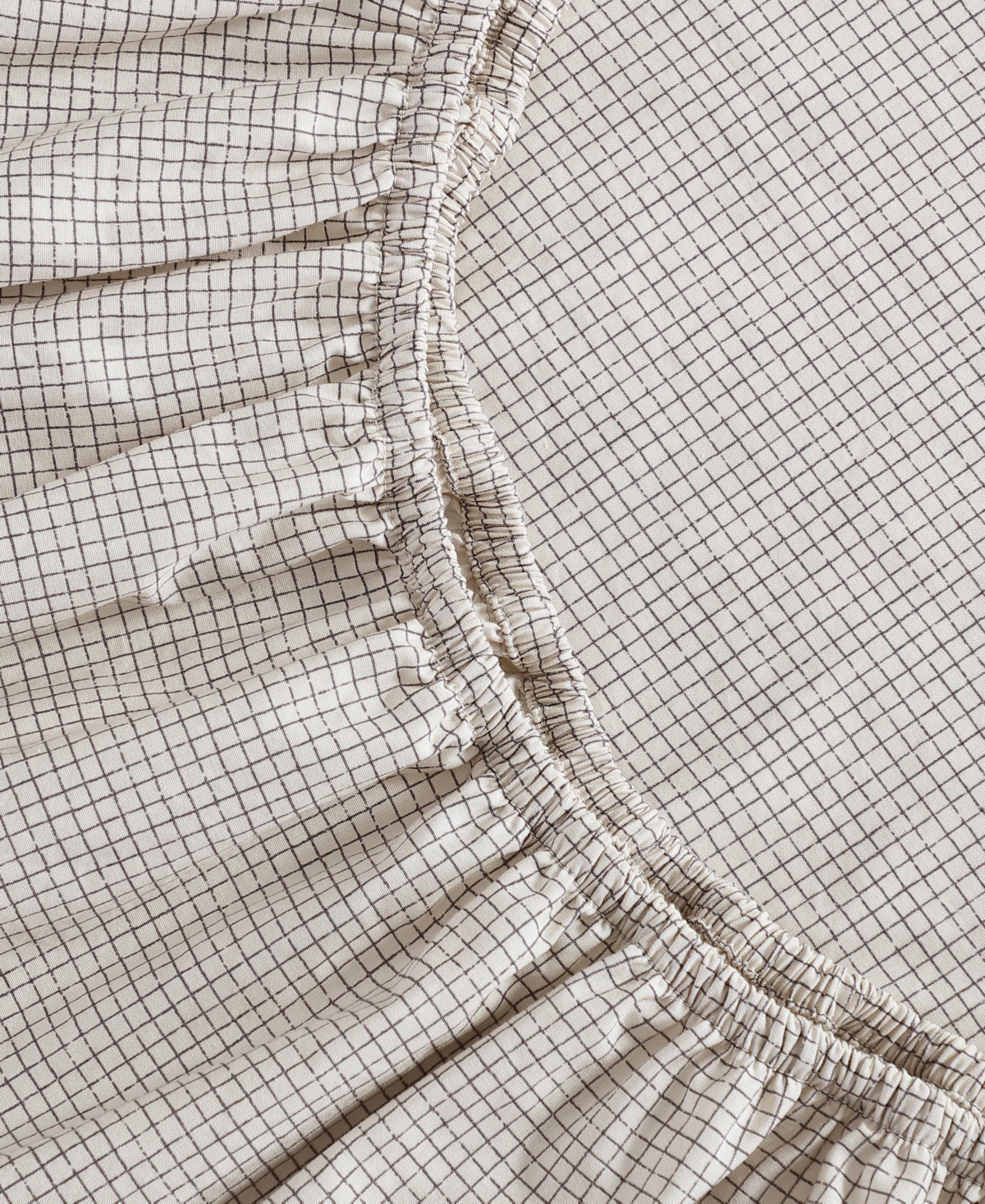 Calvin Klein Printed Washed 200-Thread Count Cotton Percale 4-Pc. Sheet Set