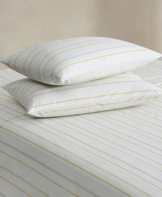 Printed Washed 200-Thread Count Cotton Percale 4-Pc. Sheet Set, Queen