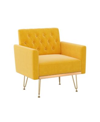 Velvet Armchair Single Chair