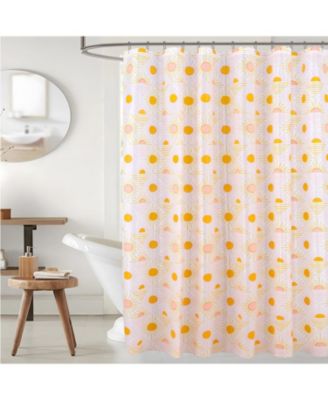 90GSM Peva Glit Printed Sun Shower Curtain 70" x 72" Muti color