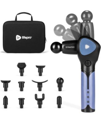 Handheld Percussion Massage Gun – Deep Tissue Muscle Massager for Athletes, Men & Women – Quiet, Portable with 10 Attachment Heads