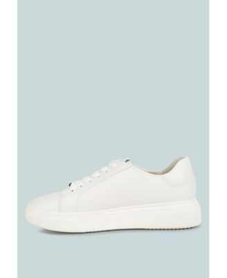 SCHICK Womens Lace Up Leather Sneakers