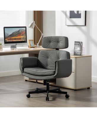 Criss Cross Chair with Adjustable Armrests, Wheels & Headrest