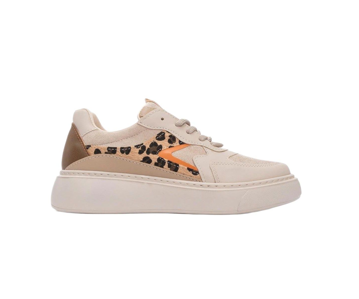 Женские кроссовки Prologue Shoes Ida Platform Fashion, цвет: Бежевый — фото 2