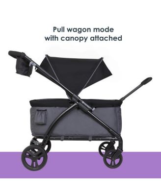 Kids Trend Tour LTE 2-in-1 Stroller Wagon - - Gravity Black