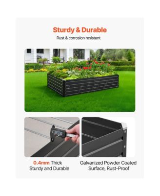 Galvalume Metal Raised Garden