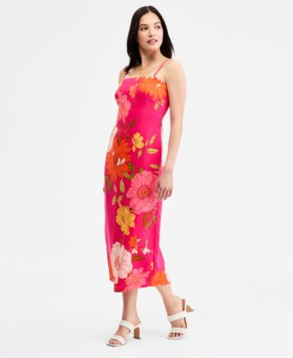 Vince Camuto Women's Floral Midi Dresses | Macy's