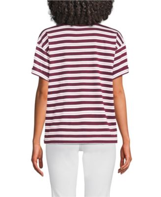 Women's Oversized Supima Short Sleeve Crew Neck T-Shirt