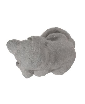 Charming Puppy Garden Statue with Vintage Finish