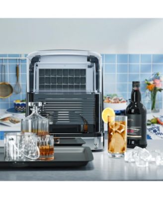 Countertop Ice Maker, 33 lbs/Day, 6-Min Cycle, Scoop and Basket