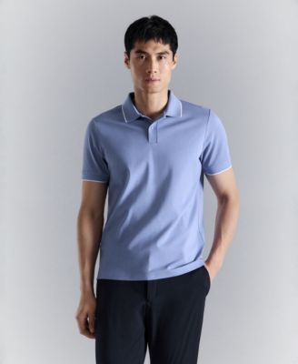 Men's Comfort Stretch Pique Polo Shirt