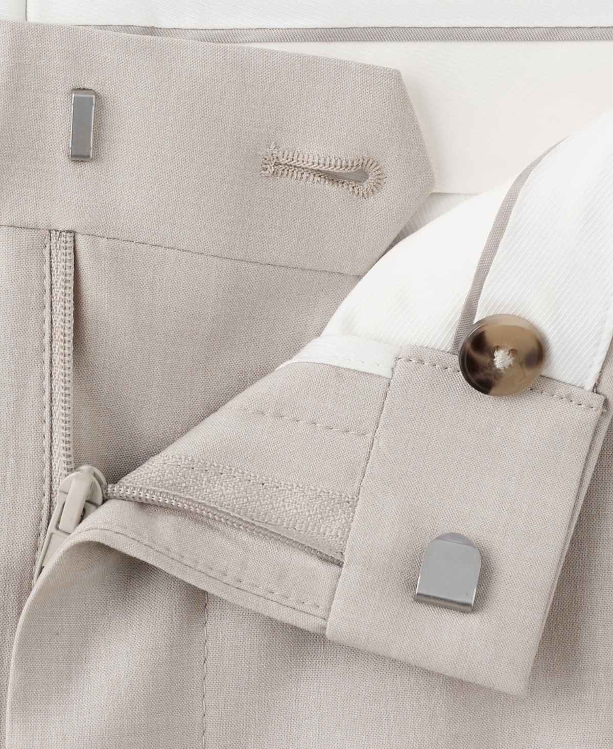 Mango Men's Stretch Fabric Super Slim-Fit Suit Pants