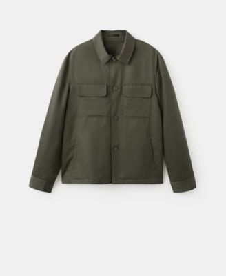 Men's Ruched-Back Lyocell Jacket