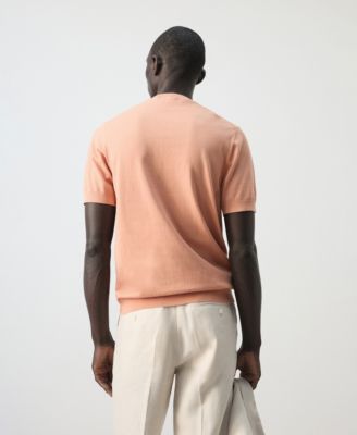 Men's Cotton Fine-Knit T-Shirt