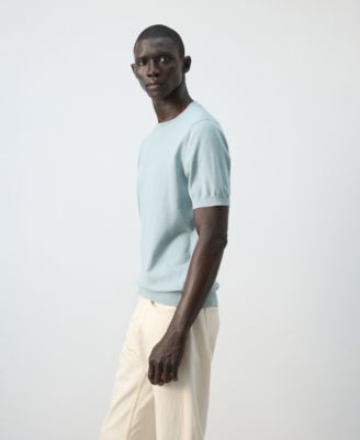 Men's Cotton Fine-Knit T-Shirt