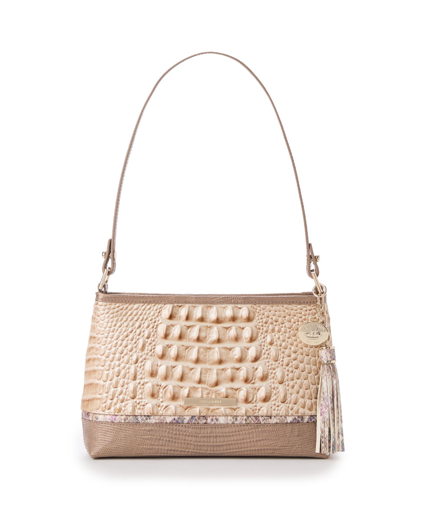 Женская сумка Brahmin Lorelei Sintra Small Leather Shoulder Handbag — фото 1