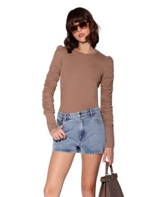 Women's Santino Mid-Rise 5-Pocket Denim Short