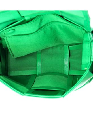 Candy Cassette Crossbody Bag Maxi Intrecciato Leather